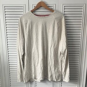 Bombas Men's Beige Long Sleeve Tee